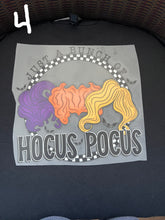 Load image into Gallery viewer, Hocus Pocus designs t-shirt/hoodie
