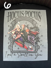 Load image into Gallery viewer, Hocus Pocus designs t-shirt/hoodie
