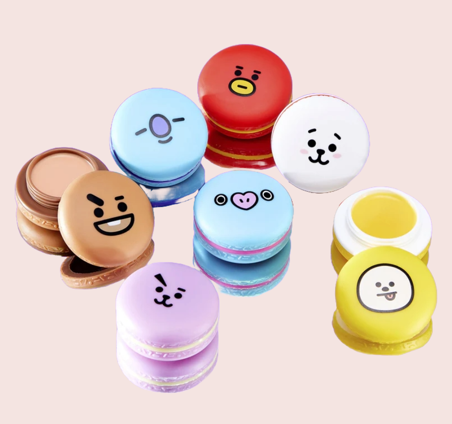 BT21 macaron lip balm