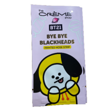 Load image into Gallery viewer, The Creme Shop Bye Bye Blackheads printed nose strips (SINGLE)
