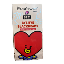 Load image into Gallery viewer, The Creme Shop Bye Bye Blackheads printed nose strips (SINGLE)
