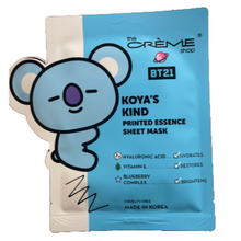 Load image into Gallery viewer, The Creme Shop BT21 sheet mask (SINGLE)
