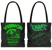 Load image into Gallery viewer, seventeen inspired tote bag (fanmade)
