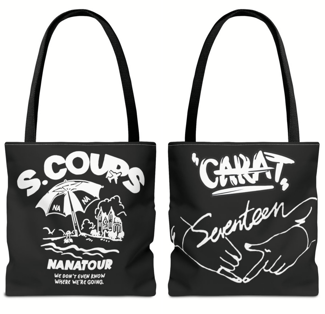 seventeen inspired tote bag (fanmade)