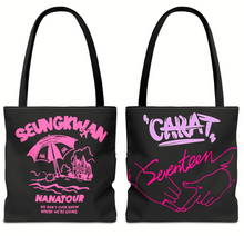 Load image into Gallery viewer, seventeen inspired tote bag (fanmade)
