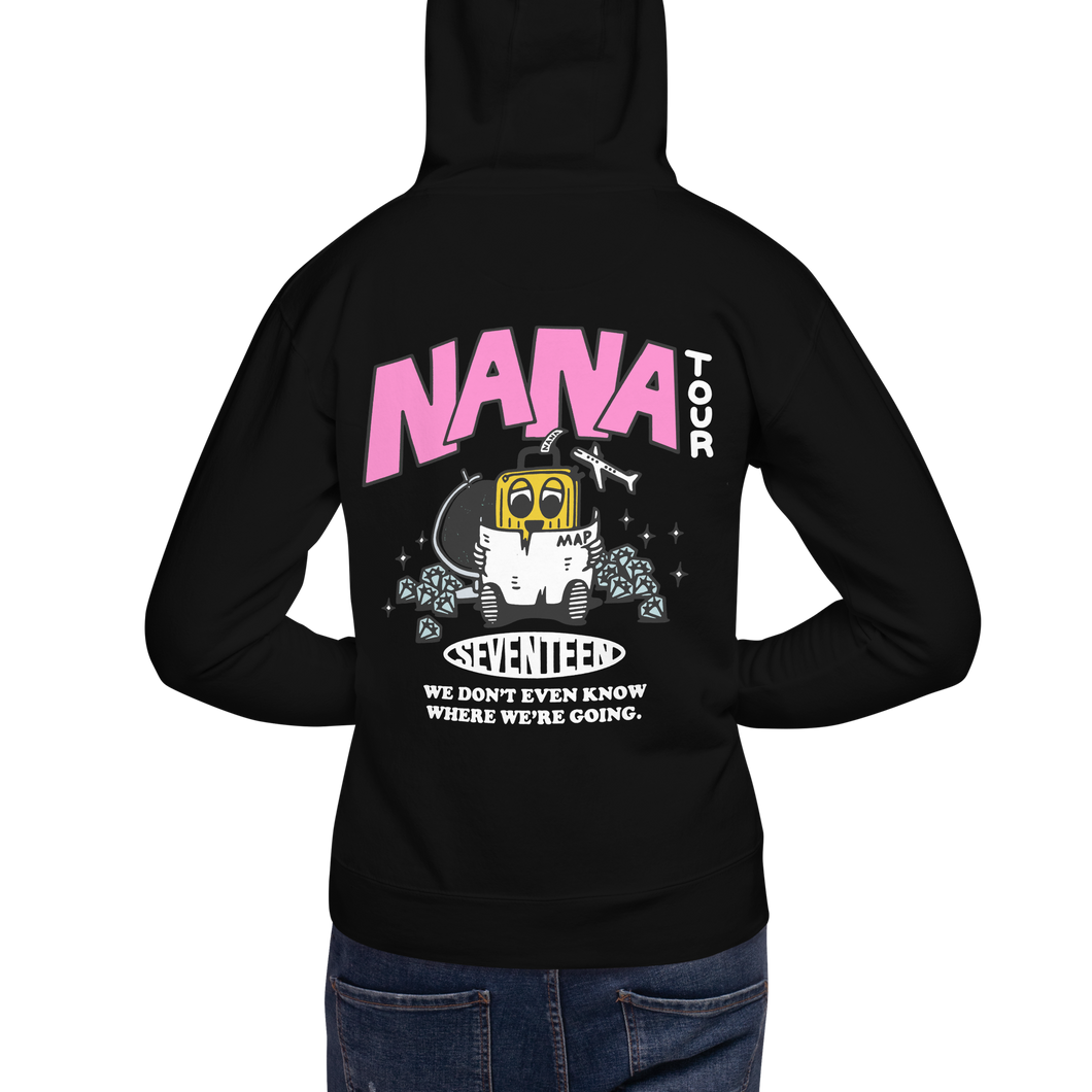 Seventeen nana tour FANMADE hoodie