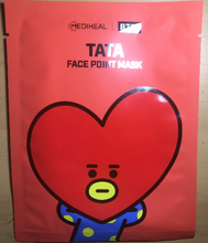 Load image into Gallery viewer, BT21 face point mask (single)
