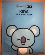 Load image into Gallery viewer, BT21 face point mask (single)
