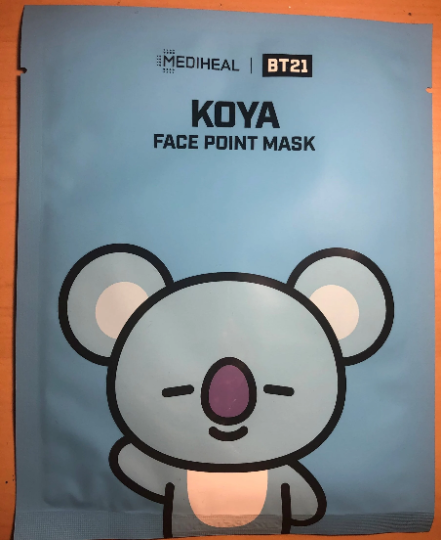 BT21 face point mask (single)