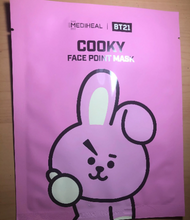 Load image into Gallery viewer, BT21 face point mask (single)
